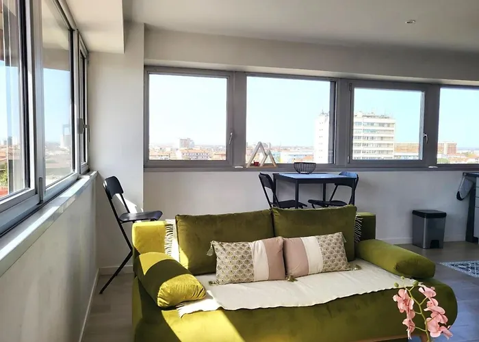 Daire Bd Minimes Parking Free - Proche Gare - Vue Toulouse